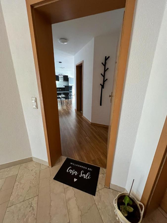 Casa Sali - Stilvolle Ferienwohnung Bei Heidelberg Mit Terrasse & Parkplatz Leimen  Luaran gambar